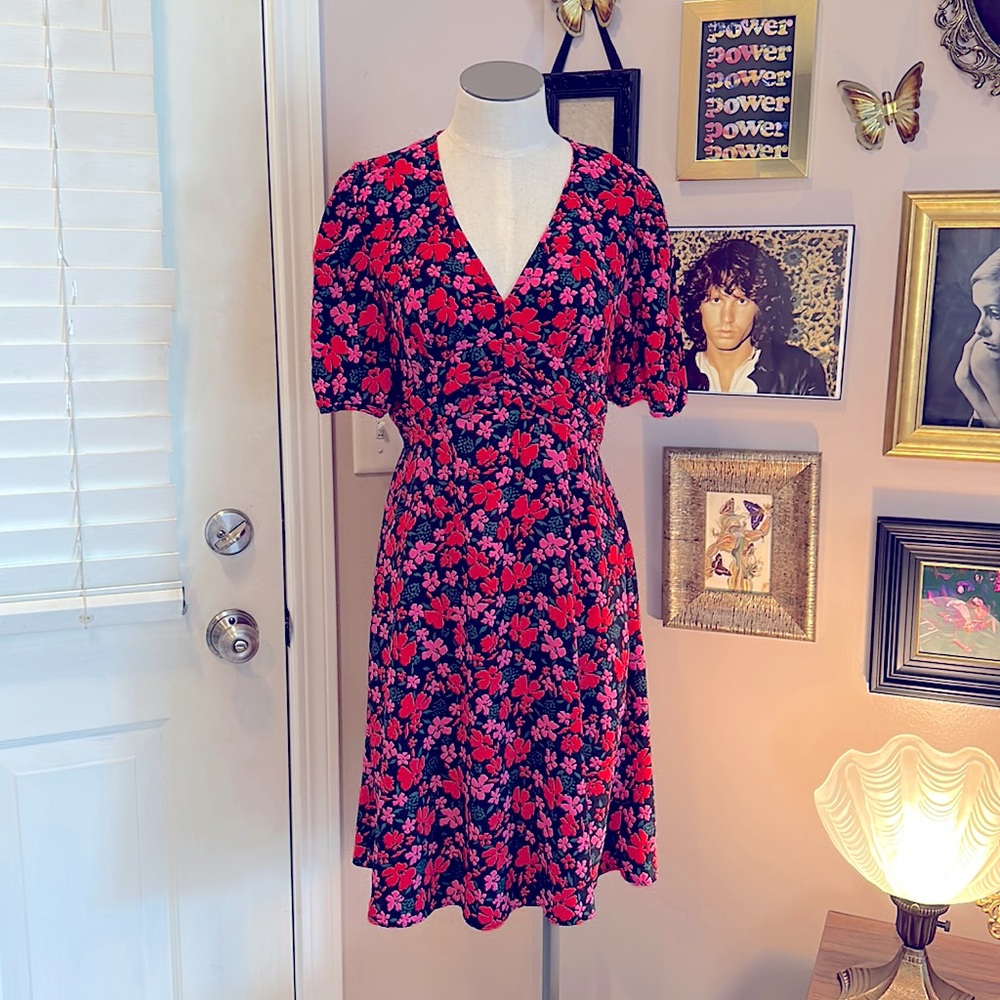 PRIMARK FLORAL PATTERN DRESS - Picture 1 of 7